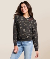 Ariat Essential Western Icons Crew Neck Long Sleeve Fleece Sweatshirt