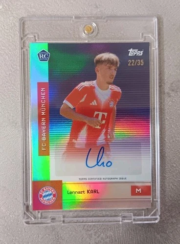 Lennart Karl RC Auto /35 | FC Bayern München Team Set 25/26 | Topps | Rookie