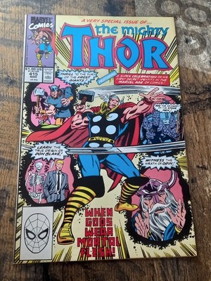 Vintage Marvel - The Mighty Thor #415 (1990) When Goos Wear Mortal Flesh!