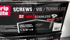Grip Rite #8 X 1-5/8  Wood/Fiber Cement Screw...