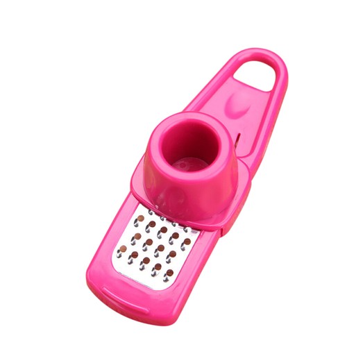 Ginger Grinder Garlic Cutter Press Multi-function Manual Grinding Chopper for