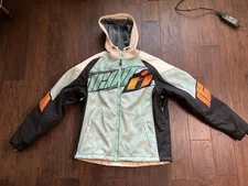 Icon Motorsports Women’s XL Merc Azul D30 extile Jacket Motorcycle XL