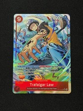 Trafalgar Law OP14-009 SR Alternate Art One Piece TCG The Azure Sea's Seven NM