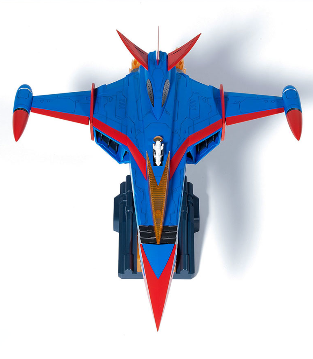 Science Ninja Team Gatchaman – God Phoenix G5 Repaint Ver. – Figurine Métal Art Storm – Occasion