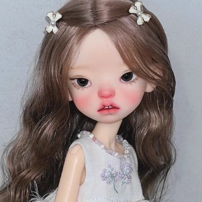 1/6 BJD Doll SD Resin Joint Bare Doll Lovely Girl Eyes Face Makeup Handmade Gift
