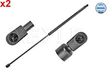 Puntal de resorte de gas para maletero de puerta trasera MEYLE x2 para FIAT Doblo Cargo 01-10 46810696