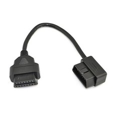 1ft Feet 30cm/12 OBD II OBD2 16 Pin Male to Female Extension Cable Car "12"""