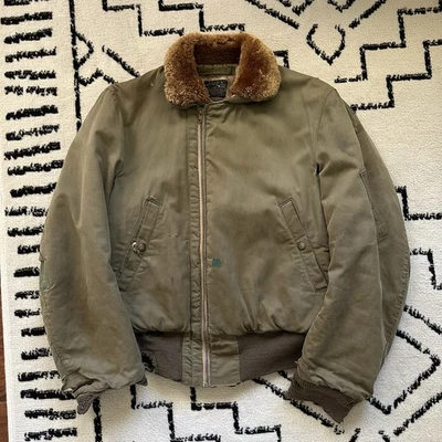B 15 Flight Jacket In Original Ww2 Collectible Us Uniforms for