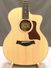 Taylor 214ce-K DLX Electric Acoustic Guitar w/ Hardshell Case, Display Model