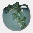Roseville Wincraft Blue 1948 Mid Century Modern Art Pottery Wall Pocket 267-5