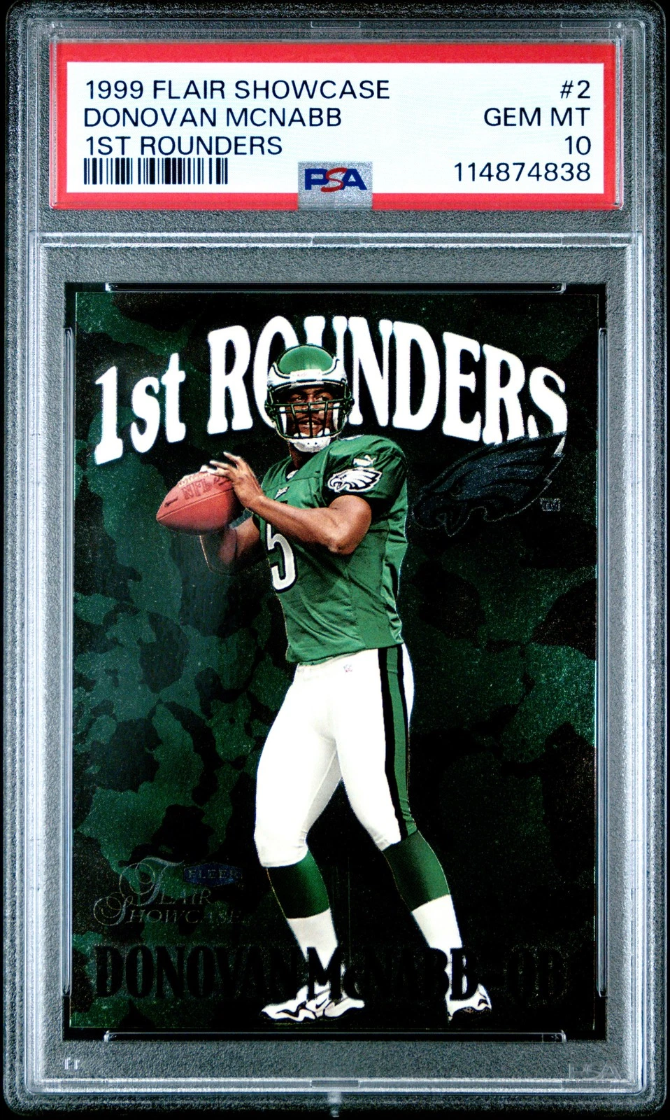 Donovan McNabb Flair Showcase 1st Round #2 Base