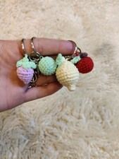 Keychain Lemon Or Apple Or Strawberry