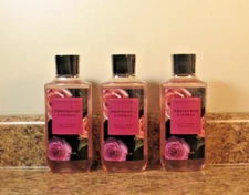 Bath & Body Works Whipped Rose & Vanilla Shower Gel LOT OF 3