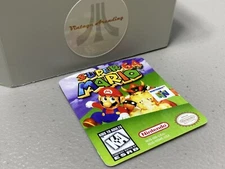 Super Mario 64 (N64 Nintendo) Replacement Label