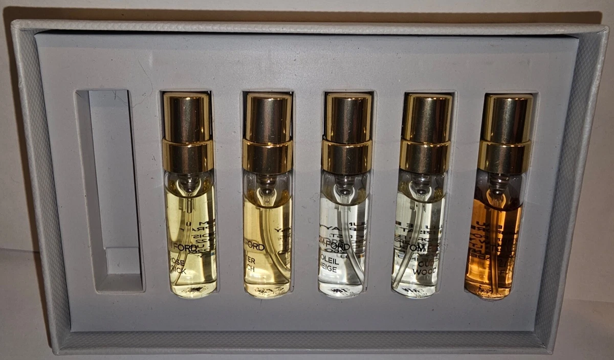 Tom Ford “Private Blend Discovery Collection” 0.1 Oz. X 5 Parfum (Incomplete)