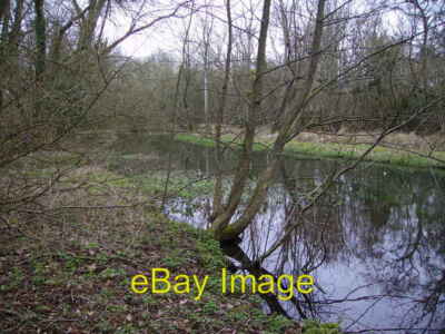 Foto 6x4 Barton Stacey - River Dever Das ferne Ufer ist Teil eines privaten c2008
