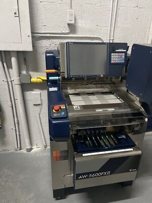Digi AW-5600FXII Semi-Automatic Weigh-Wrap-Label System | eBay