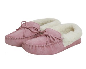 fluffy moccasin slippers