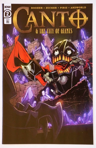 Canto & The City of Giants #2 RI (Limited 1 for 10 Variant Cover)2021 IDW Booher