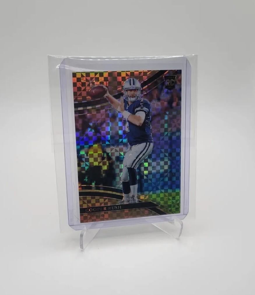 COOPER RUSH 2017 Panini Select 27/75 Field Level Copper Prizm Rookie DALLAS