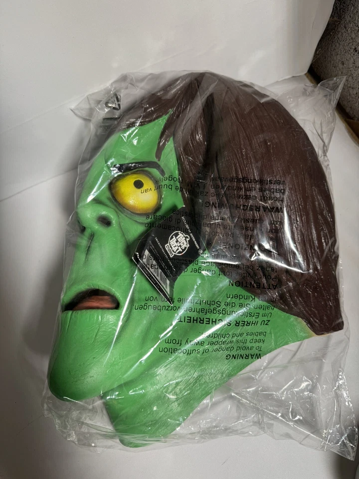 Scooby Doo Creeper Latex Mask Trick or Treat Studios New With Tags Monster - Image 2 of 2