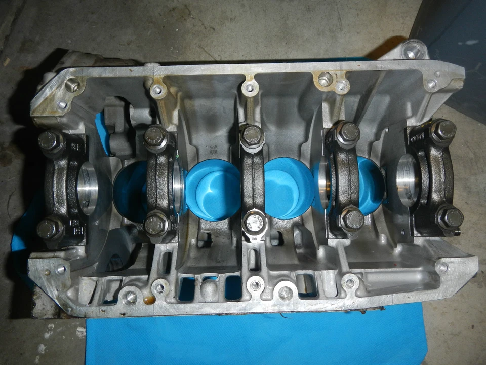 Conjunto de caixa de manivela bloco motor cilindro 1984-1991 BMW K100 RS LT RT 1000 (k589) - Imagem 3 de 4