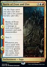 Magic the Gathering MTG Battle of Frost and Fire (204p) Kaldheim Promos   LP