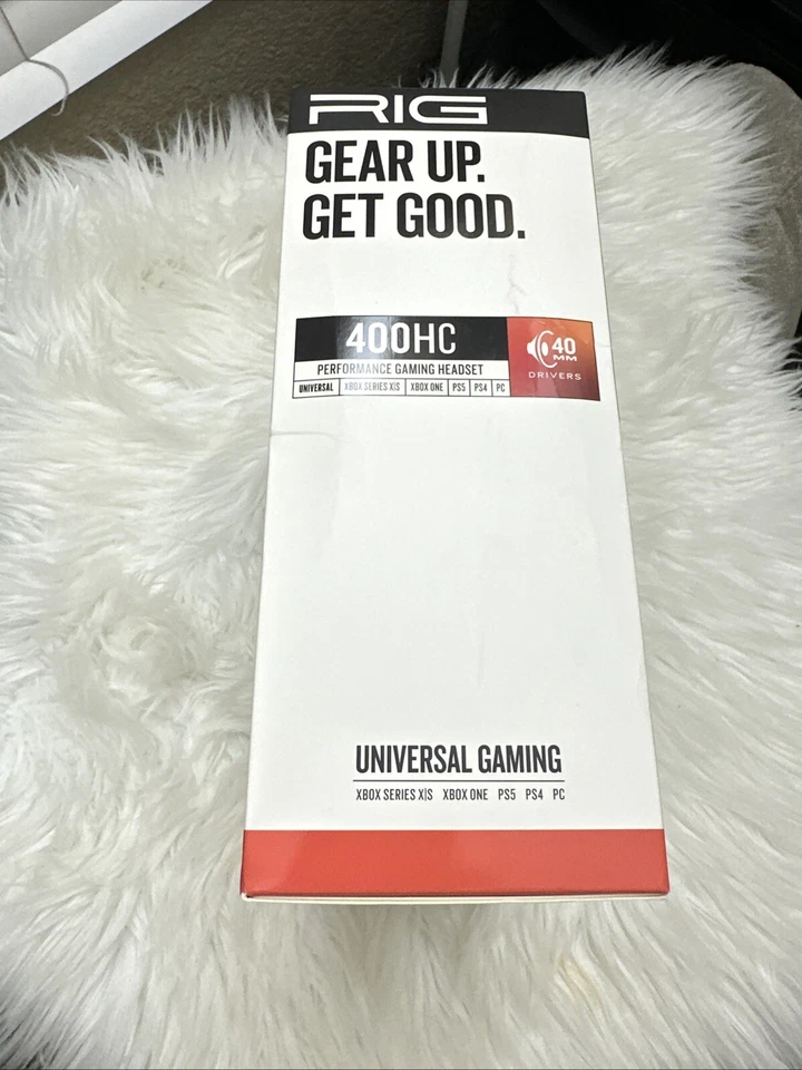 RIG 400HC Precision Game Audio Performance Gaming Headset - White - Image 4 of 4