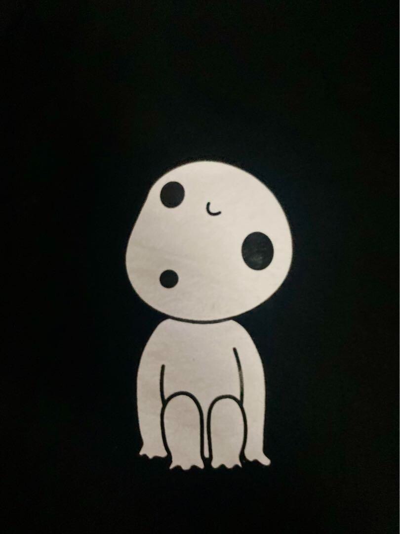 Studio Ghibli Princess Mononoke T-shirt Kodama Vintage Size Studio Ghibli Princess Mononoke T-shirt Kodama Vintage Size