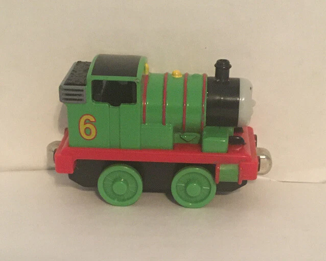 2002 Learning Curve Thomas & Friends Percy Magnetic Die Cast Metal Toy Train - Image 3 of 4