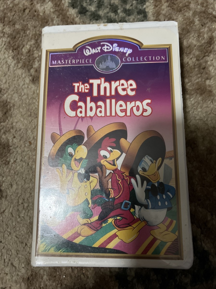 The Three Caballeros ,A Walt Disney Masterpiece Collection (VHS
