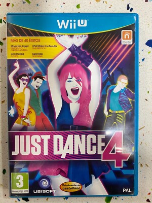 Just Dance 4 Nintendo Wii Jennifer Lopez Europe Maroon 5 Christiana Aguilera