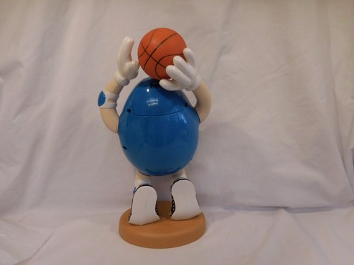 collectible m&ms candy dispenser "sport" basketball limited