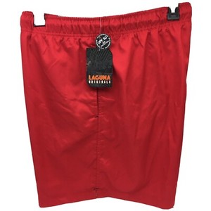 Laguna Originals Red Swim Suit Trunks 