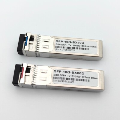 10G BIDI SFP Transceiver Singlemode Single fiber 80km,real distance70km Module