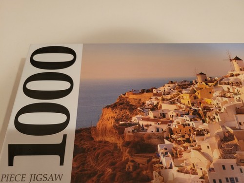 Mindbogglers Santorini, The Greek Islands New Sealed 2015 1000 Piece Puzzle NISB - Picture 7 of 12