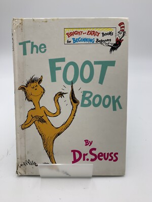 The Foot Book by Dr. Seuss (1968, Hardcover)