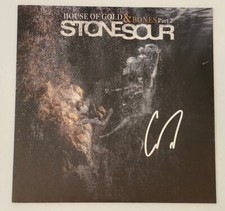 Corey Taylor Signed Stone Sour House of Gold & Bones Part 2 Vinyl Record BAS COA