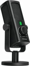 USB Podcast Microphone   Studio Sound, Low-Cut Filter, Mute  Monitor - NIB