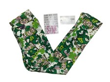 LuLaRoe Kids Leggings St. Patrick's Day Leprechaun Clovers Green White S/M 2-8 