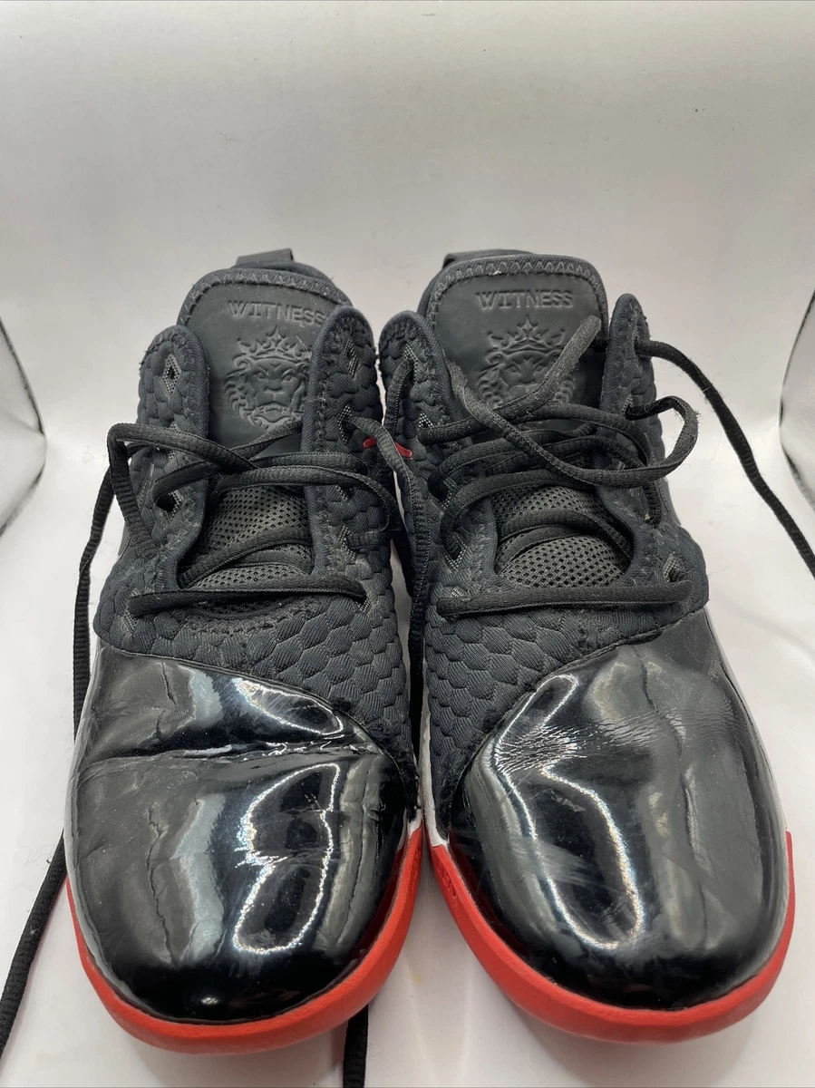 Preços baixos em Nike LeBron Witness 3 Premium Black Red | eBay