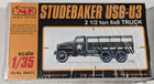 CMK 1/35 Studebaker US6-U3 2.5Ton 6x6 Cargo Truck WWII PUR Resin Kit RA013 - New