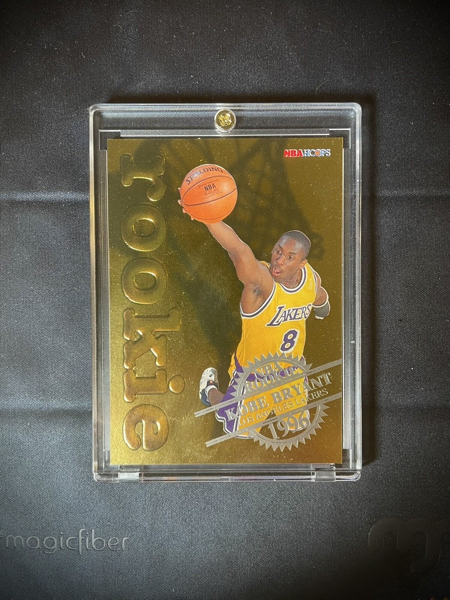 Gold Embossed Kobe Bryant Rookie 96-97 NBA Hoops 3/30 1st Edition