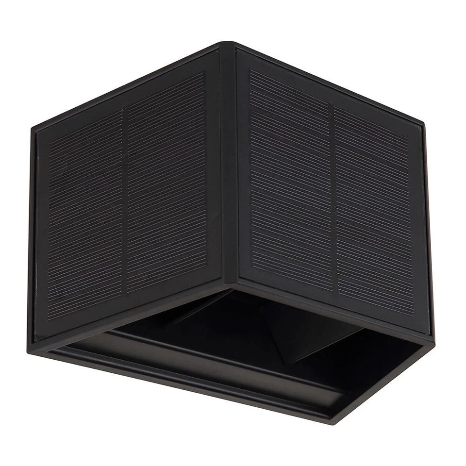 Solarleuchte Außen Wandlampe Terrassenlampe Fassadenleuchte verstellbar LED  - Bild 3 von 4