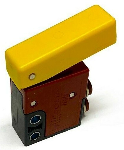 New OEM HUNTER TCX Bead Breaker Actuator Valve Button Yellow RP11