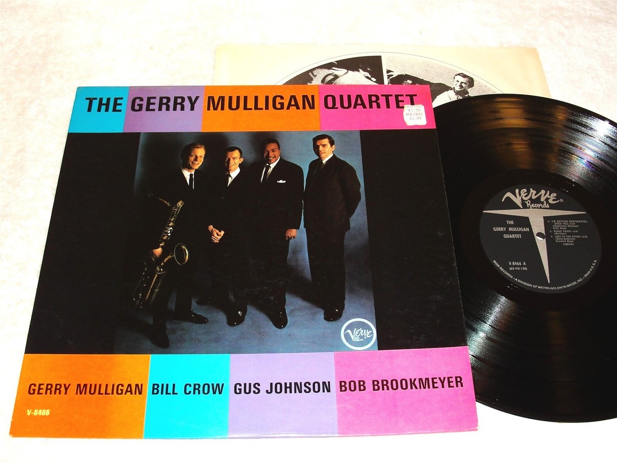 Gerry Mulligan Quartet - Self-Titled S/T, 1962 Jazz LP, VG
