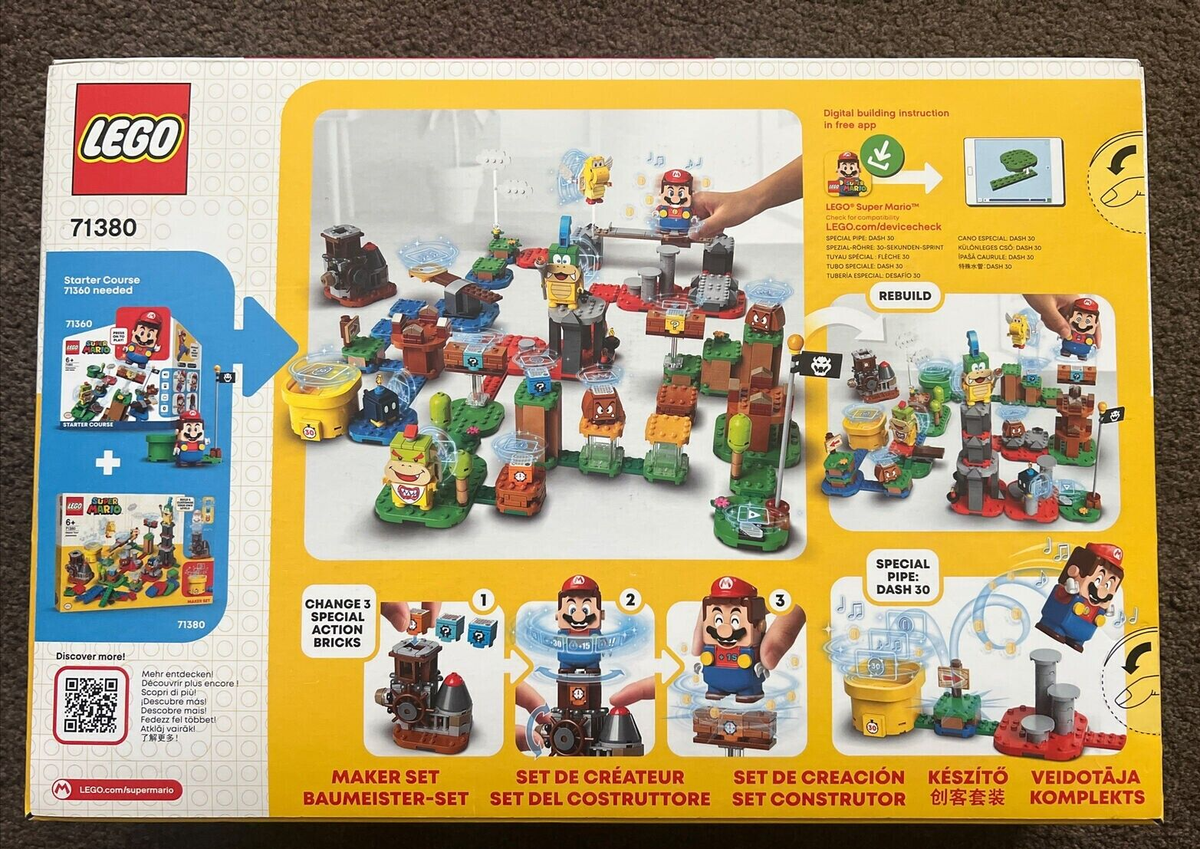 LEGO Super Mario Master Your Adventure Maker Set 71380 Building