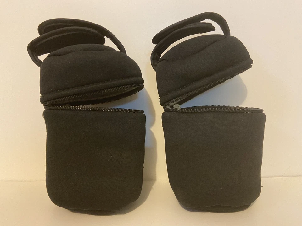 Paquete de dos bolsas para botellas aisladas Tommee Tippee, ligeras y compactas, negras Foto 3 de 3