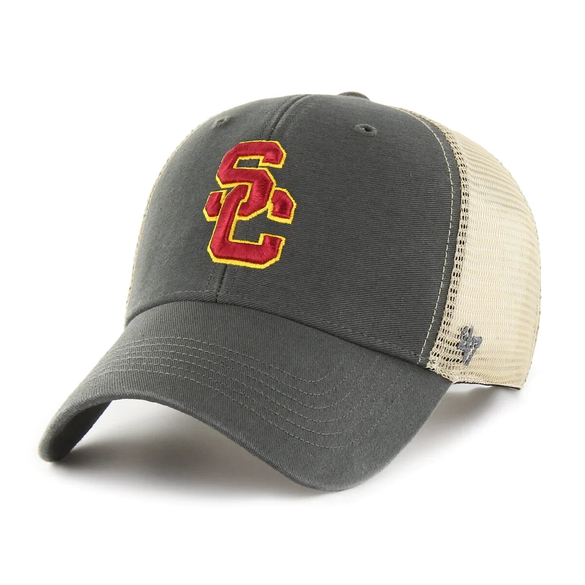 USC Trojans '47 Brand Flagship Mens MVP Snapback Hat for
