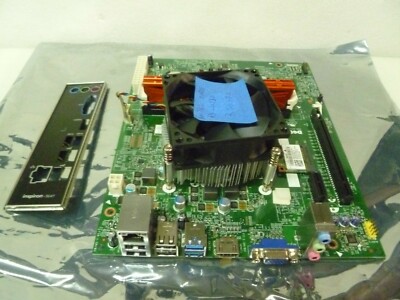 DELL 02YRK5 INTEL CORE i3-4130 3.40GHZ CPU 4GB MEMORY MOTHER BOARD+IO COVER